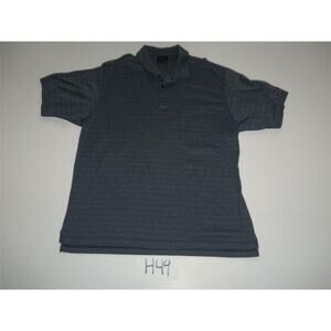 Izod Polo Shirt Size Large Double Mercerized Mens -0413H49
